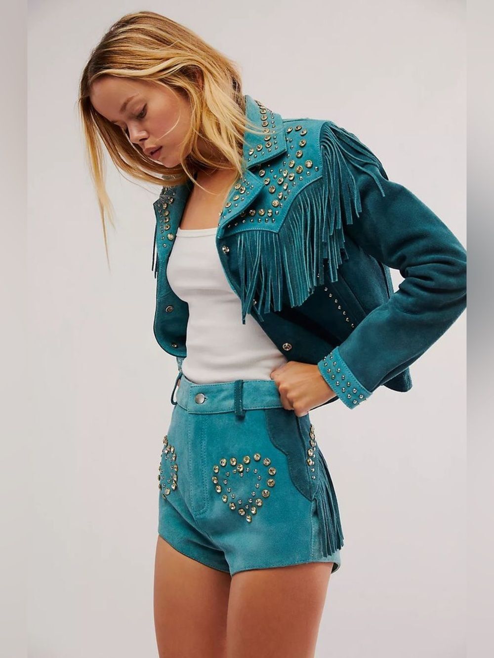 New Understated Leather Wanted Shorts Size Xs